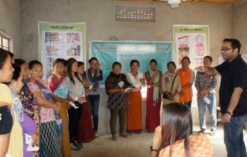 MANT team conducting a capacity building training program in Nagaland