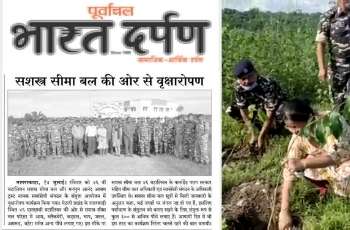Tree Plantation Drive With BSF