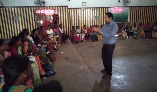 Science & Technology training program conducted by MANT at Silda Jhargaram